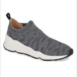 Halogen Dark Heather Gray Sock Knit Sneakers